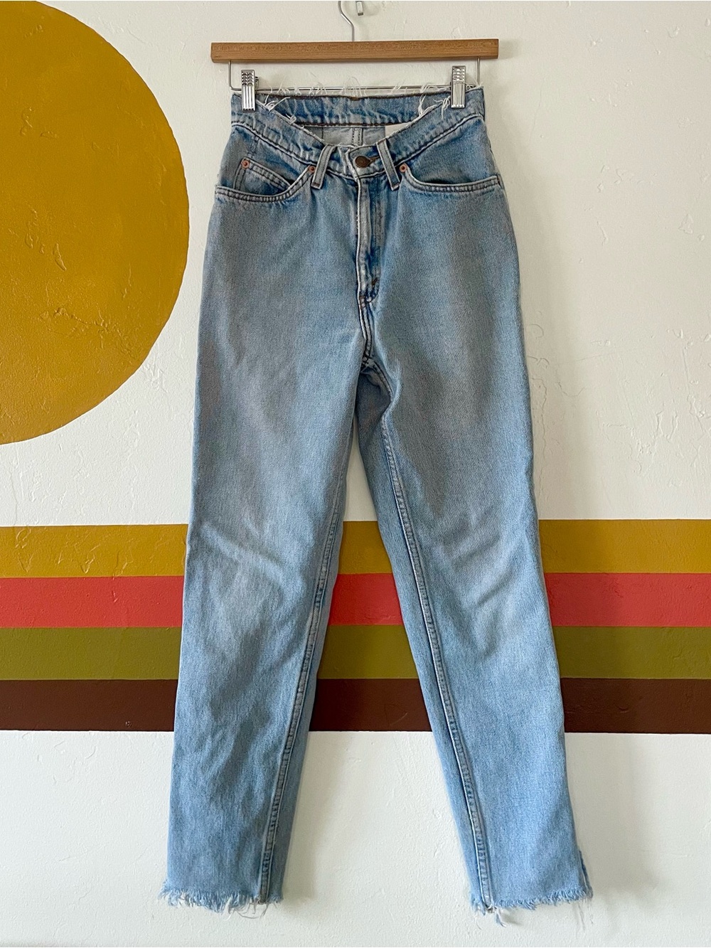 High Waisted vintage Levi’s 917 | Orange Tab